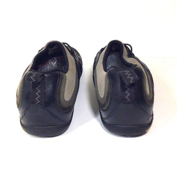 Merrell Women Shoes Caper Trail Sneaker Dark Earth Leather Low Top 9.5 - Picture 3 of 7